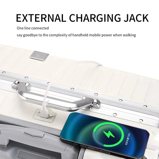 Aluminum Frame Hardshell Suitcase