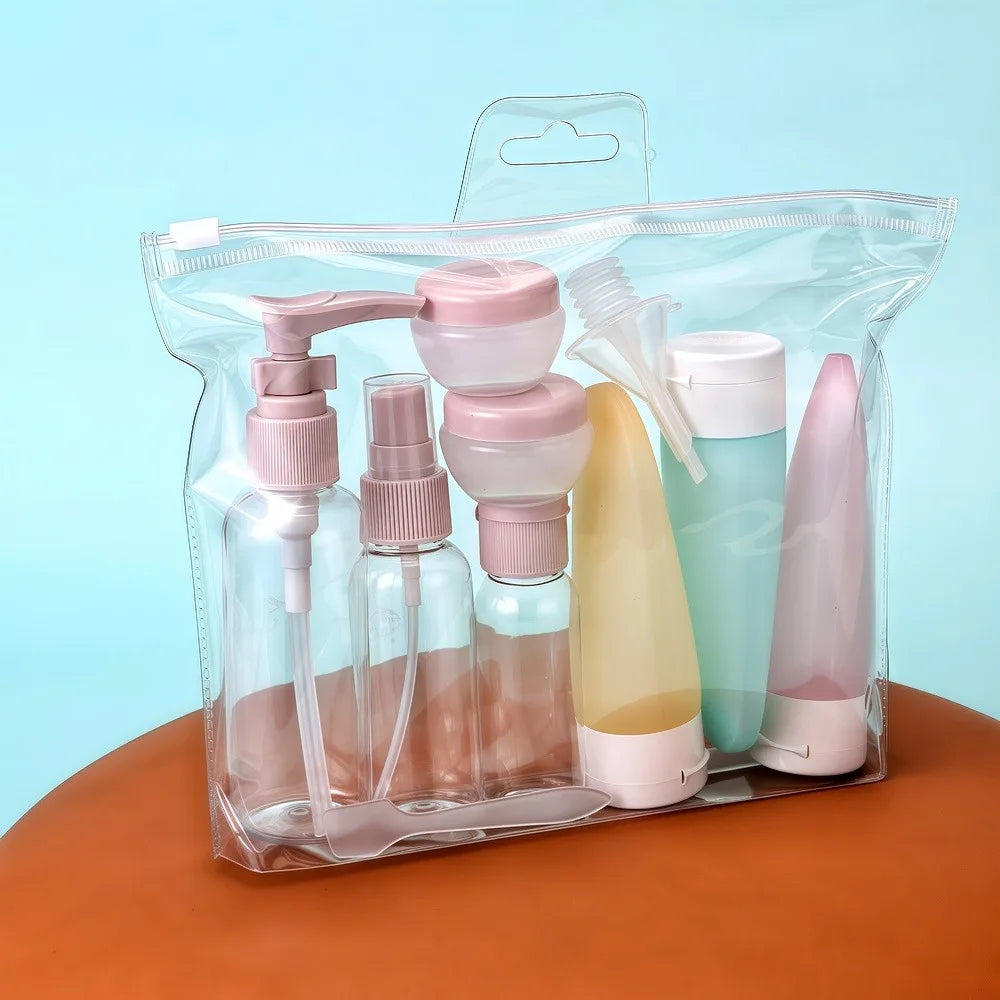 Travel Toiletry Bottles Set – TSA-Approved Refillable Containers for Travel