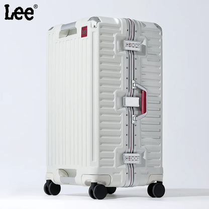 Giant Aluminum Frame Suitcase – Heavy-Duty Pressure-Resistant Hardshell Luggage