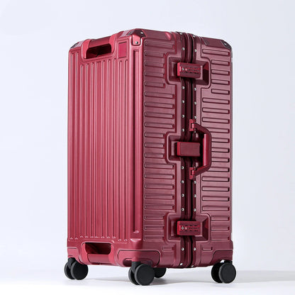 Giant Aluminum Frame Suitcase – Heavy-Duty Pressure-Resistant Hardshell Luggage