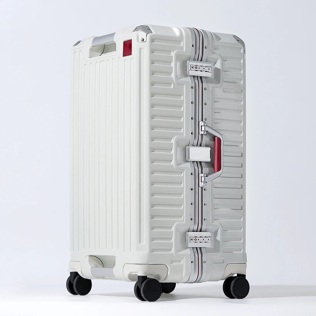 Giant Aluminum Frame Suitcase – Heavy-Duty Pressure-Resistant Hardshell Luggage