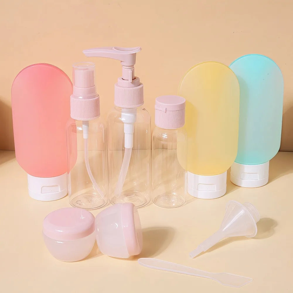 Travel Toiletry Bottles Set – TSA-Approved Refillable Containers for Travel