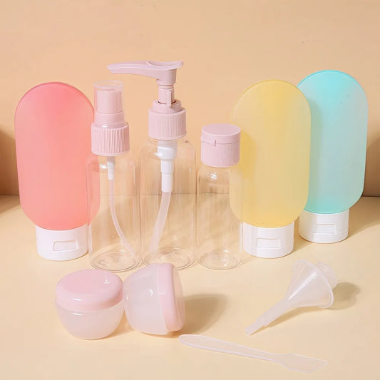 Travel Toiletry Bottles Set – TSA-Approved Refillable Containers for Travel