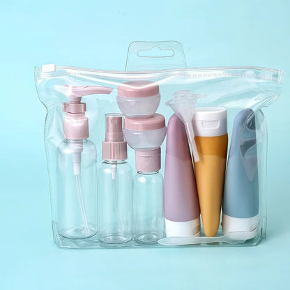 Travel Toiletry Bottles Set – TSA-Approved Refillable Containers for Travel