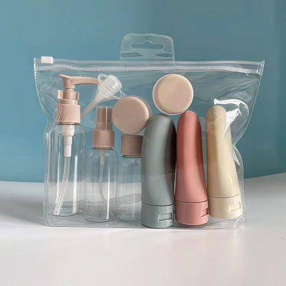 Travel Toiletry Bottles Set – TSA-Approved Refillable Containers for Travel